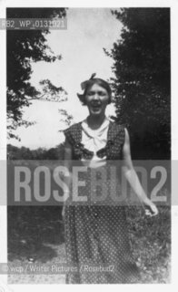 Jean Rhys from the book The Blue Hour.A Portrait of Jean Rhys    ..Copyright©wcp/Writer Pictures/Rosebud2