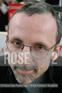 French writer Mathieu Riboulet at the Salon du Livre (Book Fair) in Paris, March 2006..Copyright©Pascal Saez.Pascal Saez/Writer Pictures/Rosebud2
