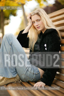 British writer Ben Rice, author of Pobby and Dingan, at the Edinburgh International Book Festival 2003..                                                 .copyright©Pascal Saez.Pascal Saez/Writer Pictures/Rosebud2