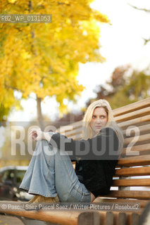 British writer Ben Rice, author of Pobby and Dingan, at the Edinburgh International Book Festival 2003..                                                 .copyright©Pascal Saez.Pascal Saez/Writer Pictures/Rosebud2
