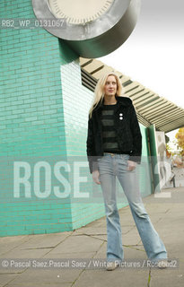 British writer Ben Rice, author of Pobby and Dingan, at the Edinburgh International Book Festival 2003..                                                 .copyright©Pascal Saez.Pascal Saez/Writer Pictures/Rosebud2