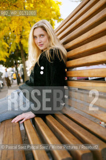 British writer Ben Rice, author of Pobby and Dingan, at the Edinburgh International Book Festival 2003..                                                 .copyright©Pascal Saez.Pascal Saez/Writer Pictures/Rosebud2