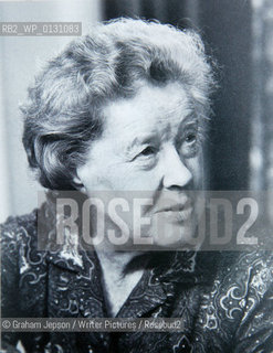 Audrey Richards (1899-1984)..copyright©Graham Jepson/Writer Pictures/Rosebud2