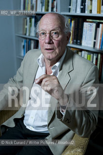 Sir Christopher Ricks, British literary critic and scholar, at the London Review of Books Bookshop, 30/07/2010...copyright©Nick Cunard/Writer Pictures/Rosebud2
