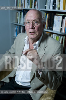 Sir Christopher Ricks, British literary critic and scholar, at the London Review of Books Bookshop, 30/07/2010...copyright©Nick Cunard/Writer Pictures/Rosebud2
