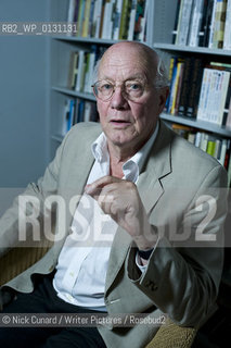Sir Christopher Ricks, British literary critic and scholar, at the London Review of Books Bookshop, 30/07/2010...copyright©Nick Cunard/Writer Pictures/Rosebud2