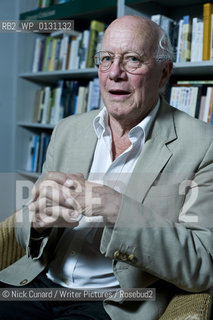 Sir Christopher Ricks, British literary critic and scholar, at the London Review of Books Bookshop, 30/07/2010...copyright©Nick Cunard/Writer Pictures/Rosebud2
