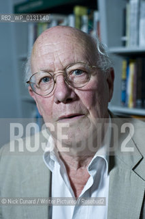 Sir Christopher Ricks, British literary critic and scholar, at the London Review of Books Bookshop, 30/07/2010...copyright©Nick Cunard/Writer Pictures/Rosebud2