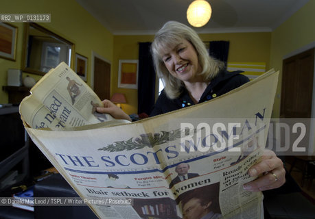 BBC Scotland Radio presenter Lesley Riddoch ...copyright©Donald MacLeod/TSPL/Writer Pictures/Rosebud2