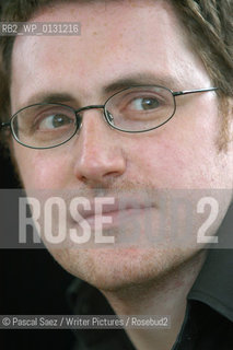 British writer Hugo Rifkind (son of politician Malcolm Rifkind) at the Edinburgh International Book Festival...Copyright©Pascal Saez/Writer Pictures/Rosebud2