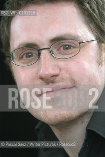 British writer Hugo Rifkind (son of politician Malcolm Rifkind) at the Edinburgh International Book Festival...Copyright©Pascal Saez/Writer Pictures/Rosebud2