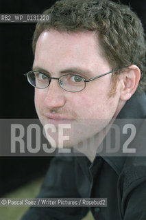 British writer Hugo Rifkind (son of politician Malcolm Rifkind) at the Edinburgh International Book Festival...Copyright©Pascal Saez/Writer Pictures/Rosebud2