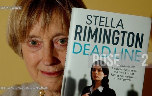 Dame Stella Rimington author and former Head of MI5..copyright©Stuart Clarke/Writer Pictures/Rosebud2