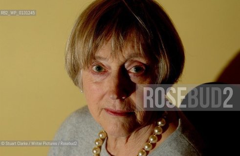 Dame Stella Rimington author and former Head of MI5..copyright©Stuart Clarke/Writer Pictures/Rosebud2