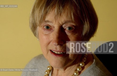 Dame Stella Rimington author and former Head of MI5..copyright©Stuart Clarke/Writer Pictures/Rosebud2
