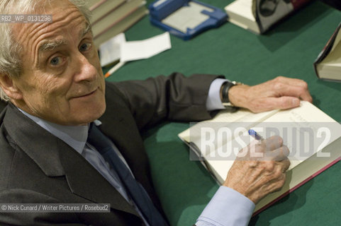 Harold Evans in conversation.event   with historian Andrew Roberts . A Guardian Hay Festival event .  7 October at  Criterion Theatre, London..copyright©Nick Cunard/Writer Pictures/Rosebud2