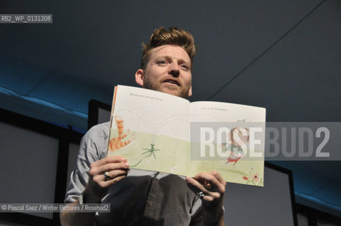 David Roberts, author of Dirty Bertie, at the Edinburgh International Book Festival....copyright©Pascal Saez/Writer Pictures/Rosebud2