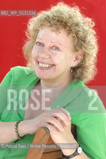 Writer Michele Roberts at the Edinburgh International Book Festival...Copyright©Pascal Saez/Writer Pictures/Rosebud2
