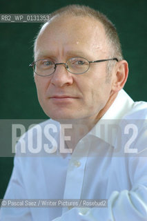 Scottish writer James Robertson at the Edinburgh International Book Festival...Copyright©Pascal Saez/Writer Pictures/Rosebud2