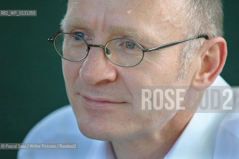 Scottish writer James Robertson at the Edinburgh International Book Festival...Copyright©Pascal Saez/Writer Pictures/Rosebud2