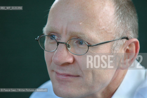 Scottish writer James Robertson at the Edinburgh International Book Festival...Copyright©Pascal Saez/Writer Pictures/Rosebud2
