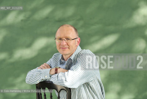 James Robertson, Scottish poet and author, at the Edinburgh International Book Festival, 14/08/2010..©.Colin Hattersley/Writer Pictures/Rosebud2