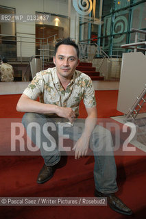 British writer Ray Robinson, author of Electricity...The Debut Author festival at the Traverse theatre in Edinburgh....Copyright©Pascal Saez/Writer Pictures/Rosebud2