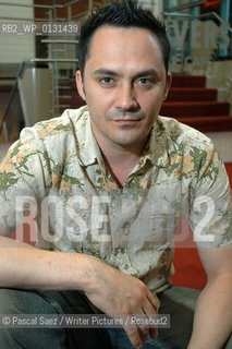 British writer Ray Robinson, author of Electricity...The Debut Author festival at the Traverse theatre in Edinburgh....Copyright©Pascal Saez/Writer Pictures/Rosebud2