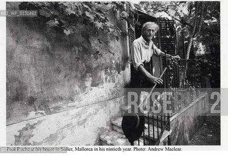 Paul Roche, Poet associated with the Bloomsbury Group. .copyright©TSPL/Writer Pictures/Rosebud2