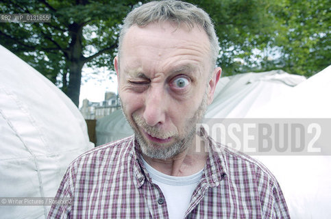 Michael Rosen ,childrens author who has written an adult book about his own thyroid disorder.  CREDIT Geraint Lewis
©Writer Pictures/Rosebud2