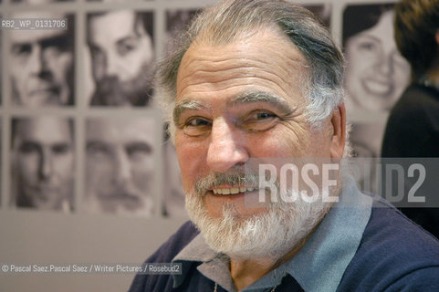French writer Stan Rougier at the Salon du Livre (Book Fair) in Paris, March 2006..Copyright©Pascal Saez.Pascal Saez/Writer Pictures/Rosebud2