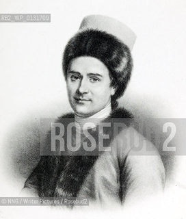 Jean Jacques Rousseau (1712-78).German Politcal Philosopher..Copyright©NNG/Writer Pictures/Rosebud2