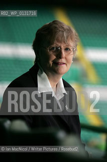 Marie Rowan pictured at Celtic Park Football Stadium in Glasgow. Marie has just written a book on turn of the centuary Celtic footballer Dan Doyle..16th March 2007..Copyright©Ian MacNicol/Writer Pictures/Rosebud2