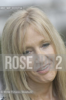 J K Rowling at the Edinburgh Book Festival 2004 CREDIT Geraint Lewis
©Writer Pictures/Rosebud2