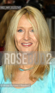 J K Rowling at the Edinburgh Book Festival 2004 CREDIT Geraint Lewis
©Writer Pictures/Rosebud2
