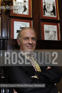 Martin Rowson uk cartoonist and novelist ..copyright©Nick Cunard/Writer Pictures/Rosebud2