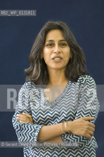 Arundhati Roy, former Booker Prize winner..Copyright©Geraint Lewis/Writer Pictures/Rosebud2