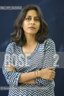 Arundhati Roy, former Booker Prize winner..Copyright©Geraint Lewis/Writer Pictures/Rosebud2