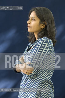 Arundhati Roy, former Booker Prize winner..Copyright©Geraint Lewis/Writer Pictures/Rosebud2