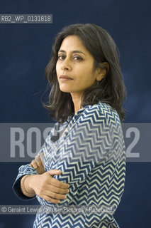 Arundhati Roy, former Booker Prize winner..Copyright©Geraint Lewis/Writer Pictures/Rosebud2
