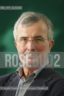 Trevor Royle, Military Historian at The Edinburgh International Book Festival 2009..copyright©Geraint Lewis/Writer Pictures/Rosebud2