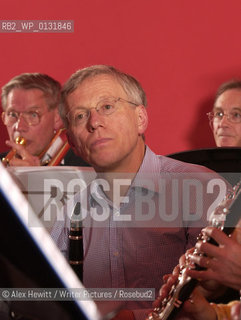 The Really Terrible Orchestra exists to encourage those who have been prevented from playing music, either through lack of talent or some other factor, to play music in the company of similarly afflicted players..Co-founded by Alexander McCall Smith, his wife Elizabeth and Peter Stevenson it is a refuge for misfit musicians of all varieties...Conducted by Richard Neville-Towle..Copyright©Alex Hewitt/Writer Pictures/Rosebud2