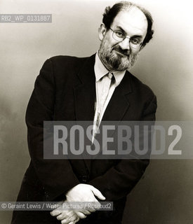 Salman Rushdie....Copyright©Geraint Lewis/Writer Pictures/Rosebud2