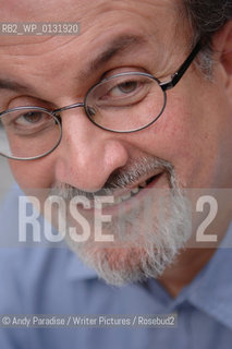 Salman Rushdie...Copyright©Andy Paradise/Writer Pictures/Rosebud2