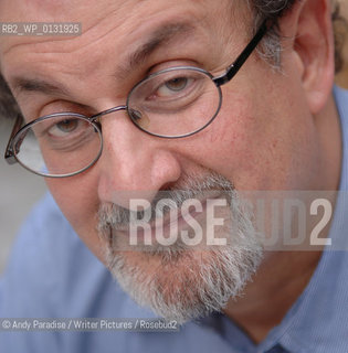 Salman Rushdie...Copyright©Andy Paradise/Writer Pictures/Rosebud2
