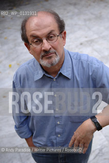 Salman Rushdie...Copyright©Andy Paradise/Writer Pictures/Rosebud2