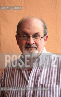 Salman Rushdie, photographed in Italy..copyright©Steve Bisgrove/Writer Pictures/Rosebud2