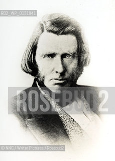 John Ruskin, author and art critic..Copyright©NNG/Writer Pictures/Rosebud2
