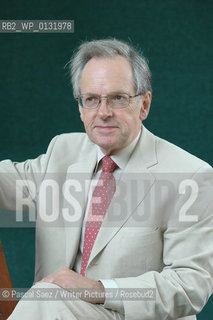 British writer and broadcaster Nigel Rees at the Edinburgh International Book Festival...Copyright©Pascal Saez/Writer Pictures/Rosebud2