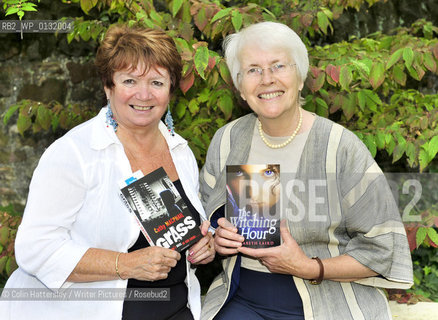 FREE PICTURE FOR PRESS PUBLICITY USE IN CONJUNCTION WITH THE AWARDS.Royal Mail Scottish Childrens Book Awards, Edinburgh, 09/09/2010:.Older Readers 12-16 years category award nominees Cathy MacPhail and Elizabeth Laird at the Royal Mail Awards gathering at the Scottish Book Trust. .. Copyright©Colin Hattersley/Writer Pictures/Rosebud2